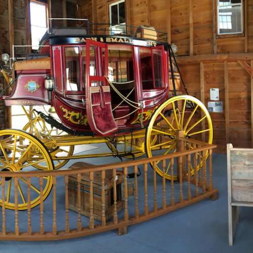 Stage Coach at Curran Homestead - Newfield, Maine