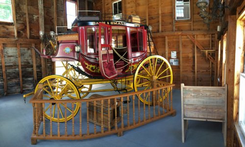 Stage Coach at Curran Homestead - Newfield, Maine